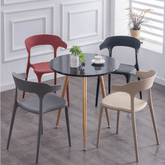Otto Minimalist Plastic Stackable Side Chair - Gavisco Office Furniture
